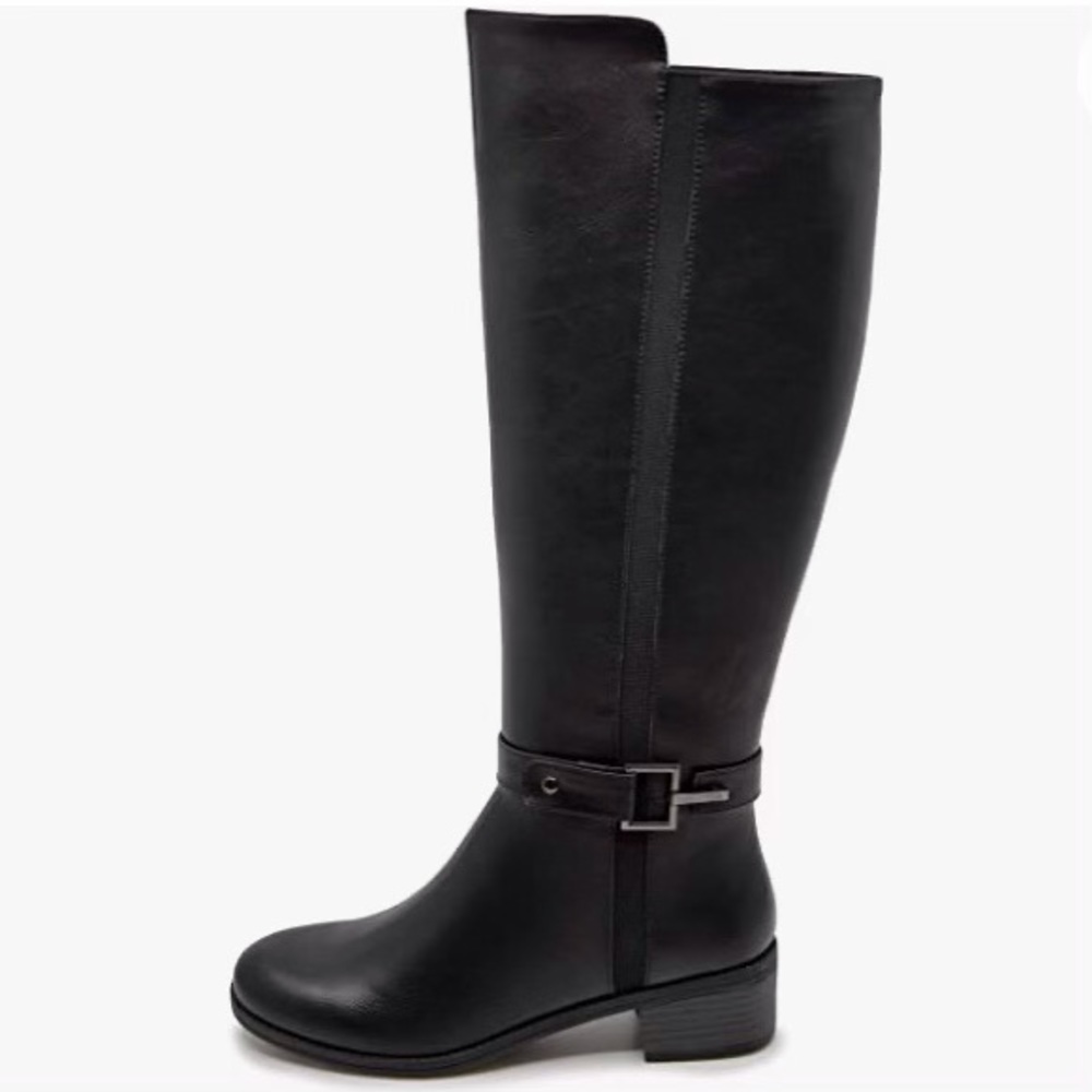 Nautica Black Minetta Riding Boots